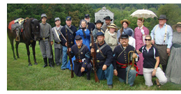 Civil War comes to life at Folck's Mill