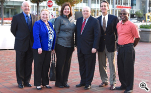 Governor Hogan with DBED staff.