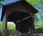 Picture of a covered bridge