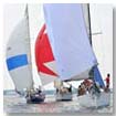 Sail boats racing