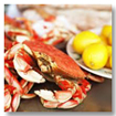 Steamed crabs and corn