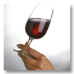 Glass of wine