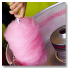 Picture of Cotton Candy being made